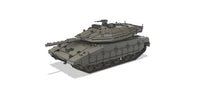 1-87TH SCALE 3D PRINTED ISRAELI MERKAVA MK4 MAIN BATTLE TANK