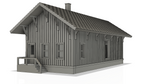 1-87TH HO SCALE 3D PRINTED CHICAGO, BURLINGTON & QUINCY FREIGHTHOUSE OREGON, ILLINOIS
