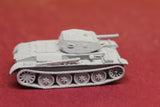 1-72ND SCALE 3D PRINTED WW II GERMAN PANZER II AUSF. D (PZ.KPFW. II D)