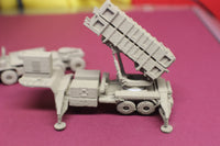 1-72ND SCALE 3D PRINTED U.S. ARMY MIM 104 PATRIOT MISSILE SYSTEM IN LAUNCH POSITION