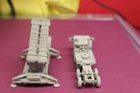 1-72ND SCALE 3D PRINTED U.S. ARMY MIM 104 PATRIOT MISSILE SYSTEM IN LAUNCH POSITION