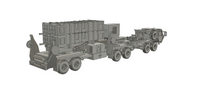 1/50TH SCALE 3D PRINTED U.S. ARMY MIM 104 PATRIOT MISSILE SYSTEM IN TRAVEL POSITION