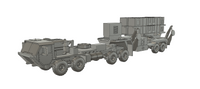 1-72ND SCALE 3D PRINTED U.S. ARMY MIM 104 PATRIOT MISSILE SYSTEM IN TRAVEL POSITION