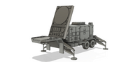 1-72ND SCALE 3D PRINTED U.S. ARMY MIM 104 PATRIOT MISSILE SYSTEM