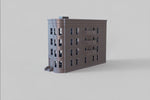 1-160 N SCALE 3D PRINTED BROWNSTONE BUILDING  BROOKLYN, NY