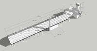 1-160TH N SCALE 3D PRINTED MILWAUKEE ROAD DEPOT MINNEAPOLIS MN KIT