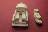HO SCALE 1936-1951 SEAGRAVE CANOPY-CAB PUMPER RESIN KIT