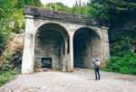 1-87TH SCALE 3D PRINTED MILWAUKEE ROAD SNOQUALMIE TUNNEL PORTAL, HYAK, WASHINGTON DESIGN AND PRINT
