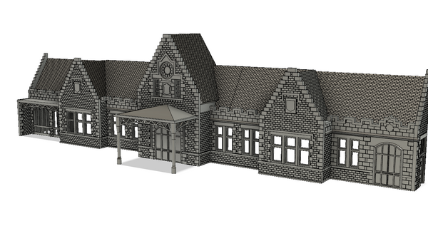 1-87TH HO SCALE BUILDING 3D PRINTED KIT STIRLING RAILWAY STATION, SCOTLAND