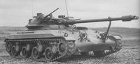 1-72ND SCALE 3D PRINTED POST WAS U.S. ARMY T-92 76MM LIGHT TANK