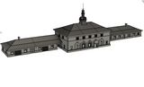 1-87TH HO SCALE 3D PRINTED NORTHERN PACIFIC RR HELENA MONTANA DEPOT