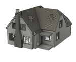 1-87TH HO SCALE 3D PRINTED HOUSE AT 610E TUNNELL ST, SANTA MARIA, CA