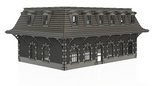 1-160TH N SCALE 3D PRINTED BELLEVILLE CANADIAN NATIONAL RAILROAD STATION