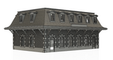 1-220TH Z SCALE  3D PRINTED BELLEVILLE CANADIAN NATIONAL RAILROAD STATION