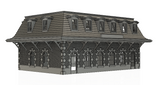 1-160TH N SCALE 3D PRINTED BELLEVILLE CANADIAN NATIONAL RAILROAD STATION