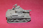 1/87TH SCALE 3D PRINTED WW II U S ARMY M3A1 STUART LATE WITH FUEL TANKS