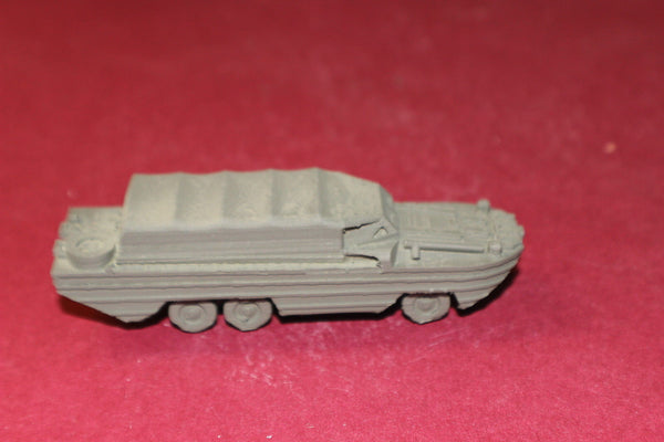 1/72ND SCALE  3D PRINTED WW II U. S. ARMY DUKW SIX-WHEELDRIVE AMPHIBIOUS VEHICLE