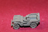 1/87TH SCALE 3D PRINTED WW II U. S. ARMY WILLYS MB JEEP-WINDOW DOWN DRIVER