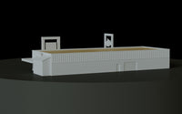 1/87TH HO SCALE 3D PRINTED KIT RED OWL GROCERY STORE