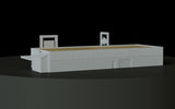 1/87TH HO SCALE 3D PRINTED KIT RED OWL GROCERY STORE