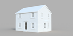 1/160TH N SCALE BUILDING 3D PRINTED KIT 199 E 5TH ST GENOA OHIO