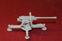 1/72ND SCALE  3D PRINTED WW II RUSSIAN 85 MM AIR DEFENSE GUN DEPLOYED MANNED