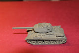 1/72ND SCALE  3D PRINTED WW II RUSSIAN T-34-85 TANK 85MM ZiS-S-5 GUN 1944 SPIDER