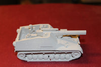 1/72ND SCALE  3D PRINTED WW II GERMAN HUMMEL SELF PROPELLED ARTILLERY