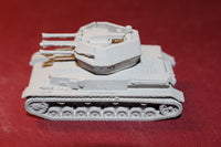 1/87TH SCALE  3D PRINTED WW II GERMAN FLAKPANZER IV WIRBELWIND KIT