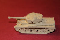 1/87TH SCALE  3D PRINTED WW II BRITISH COMET TANK, 77MM HV GUN