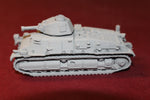 1/72ND SCALE  3D PRINTED WW II GERMAN CAPTURED FRENCH SOMUA S 35-01