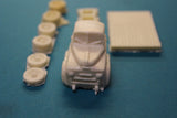 HO SCALE 1950 DODGE 3 AXLE FLAT BED RESIN KIT