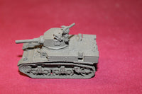 1/72ND SCALE  3D PRINTED WW II BRITISH M3 STUART MID PRODUCTION