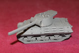 1/72ND SCALE 3D PRINTED WW II U. S. ARMY M36 TANK DESTROYER 90 MM GUN