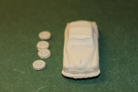 HO SCALE 1949 STUDEBAKER CONVERTIBLE RESIN KIT