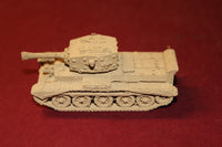 1/72ND SCALE 3D PRINTED WW II BRITISH CHURCHILL IV TANK WITH SANDSHIELD