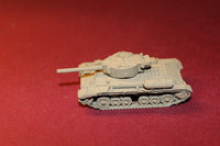 1/72ND SCALE 3D PRINTED WW II BRITISH VALENTINE IX TANK 6 POUNDER GUN