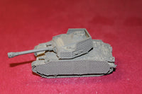 1/87TH SCALE 3D PRINTED WW II HUNGARIAN ARMY TURAN III 75 MM GUN