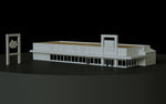 1/87TH HO SCALE 3D PRINTED KIT RED OWL GROCERY STORE