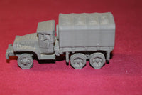 1/87TH SCALE 3D PRINTED WWII U. S. ARMY GMC CCKW 2½-TON 6X6 CARGO TRUCK