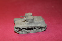 1/87TH SCALE  3D PRINTED WW II POLISH 7TP HOTCHKISS MG TWIN TURRETED LIGHT TANK