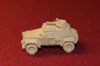 1/72ND SCALE  3D PRINTED WW II BRITISH HUMBER LIGHT RECONNAISSANCE CAR