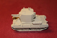 1/72ND SCALE 3D PRINTED WW II BRITISH BISHOP-EARLY-SANDSHIELD 25 POUNDER HOWITZE