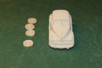 HO SCALE 1946 NASH 600 SLIPSTREAM SEDAN RESIN KIT