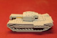 1/72ND SCALE 3D PRINTED WW II BRITISH CHURCHILL MARK IV HEAVY TANK WITH 75MM GUN