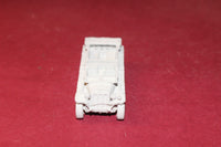 1/87TH SCALE 3D PRINTED WW II GERMAN SDKFZ 10 AUSF B HALF TRACK OPEN