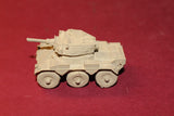 1-72ND SCALE 3D PRINTED BRITISH POST WAR FV601 SALADIN SIX-WHEELED ARMOURED CAR