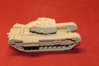 1/72ND SCALE 3D PRINTED WW II BRITISH CHURCHILL CROCODILE FLAME THROWING TANK