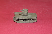 WW II POLISH VICKERS MARK E DW (TWIN TURRET) HOTCHKISS