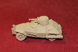 1/87TH SCALE  3D PRINTED WW II BRITISH MH AC MK2 RIVETED CLOSED TURRET